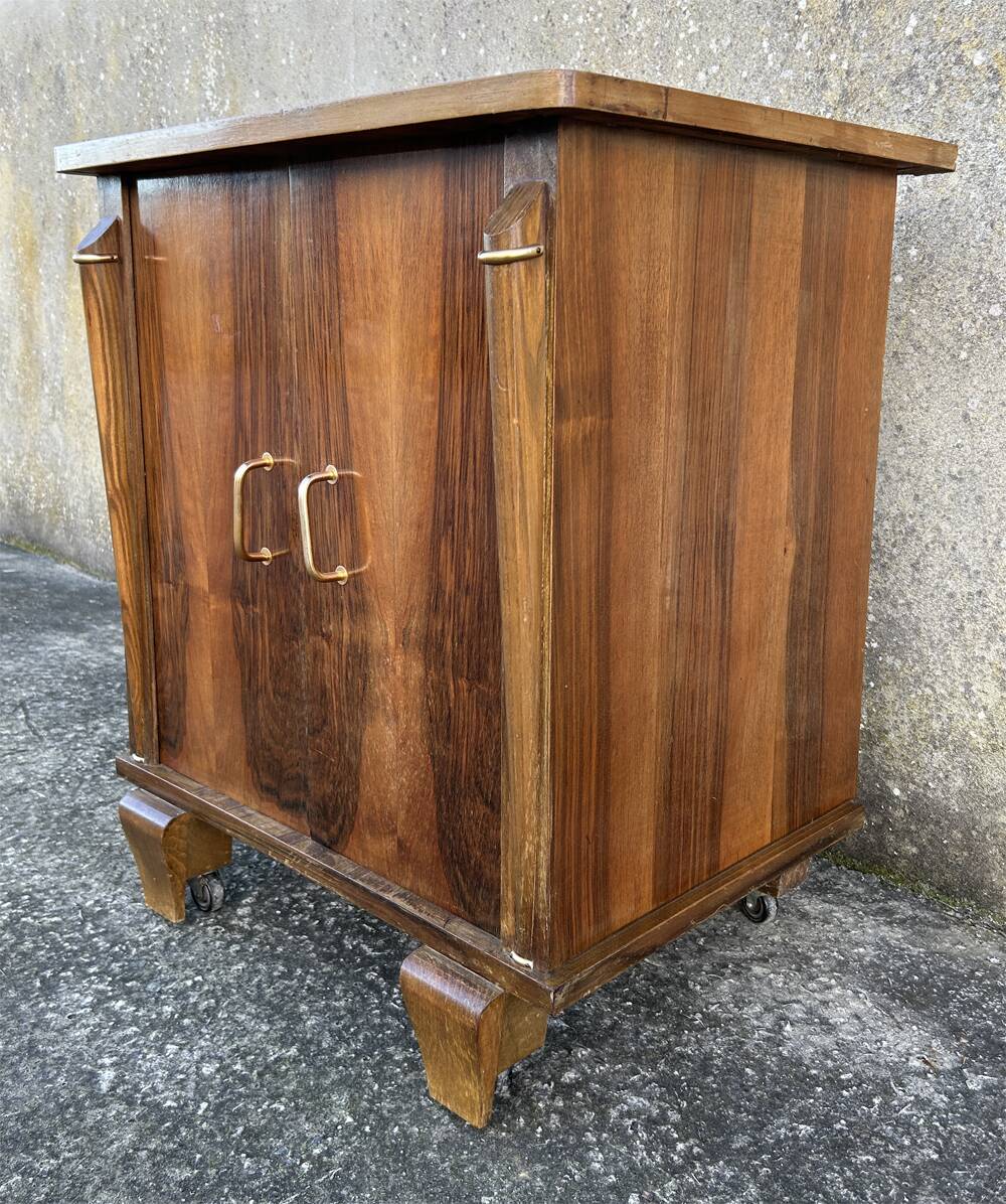 Art Deco bar cabinet, rosewood, 1930s