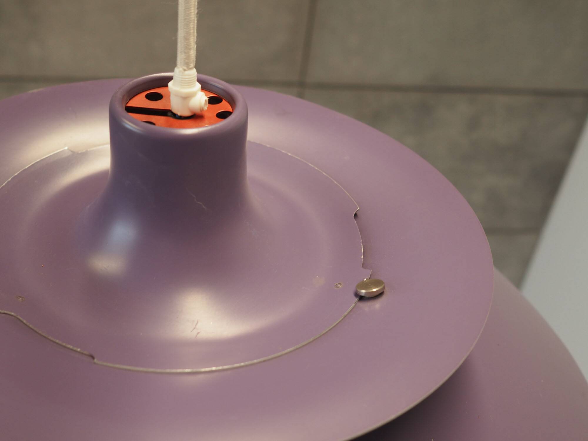 Pendant lamp, Danish design, 1970s, production: Louis Poulsen