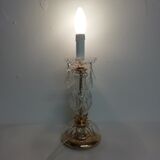 French glass lamp 1980