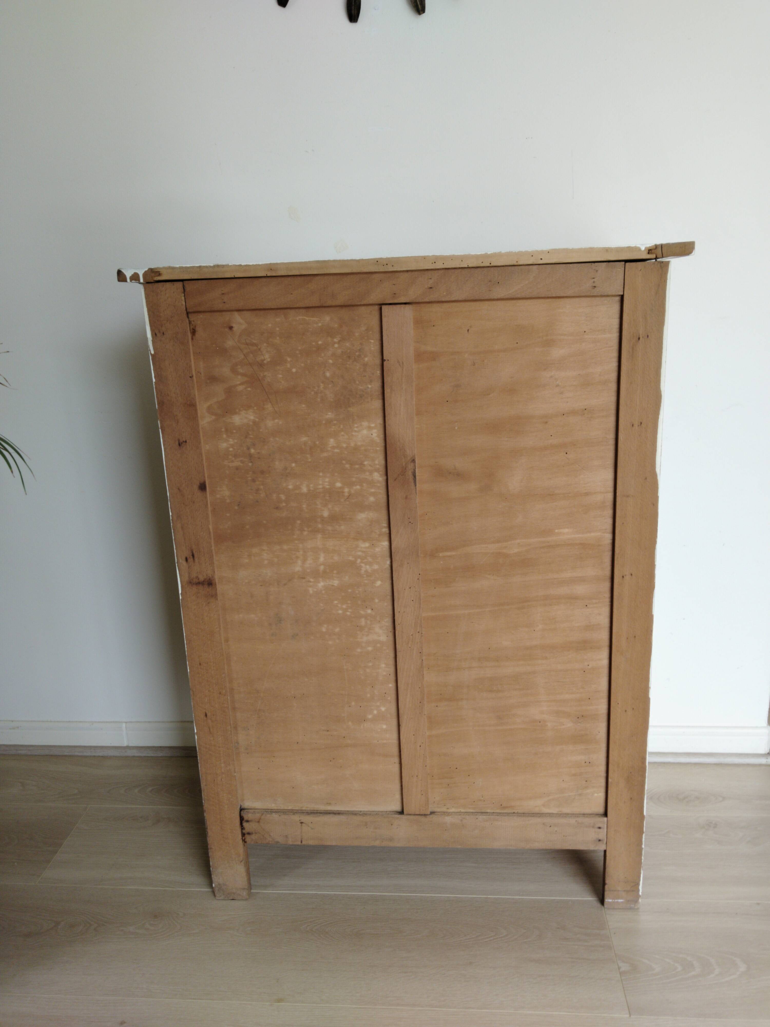 Buffet parisien en bois , vintage , buffet de cuisine, commode