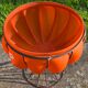 Large orange bowl/vintage centrepiece