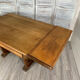 Table en chêne art déco avec rallonge 1920