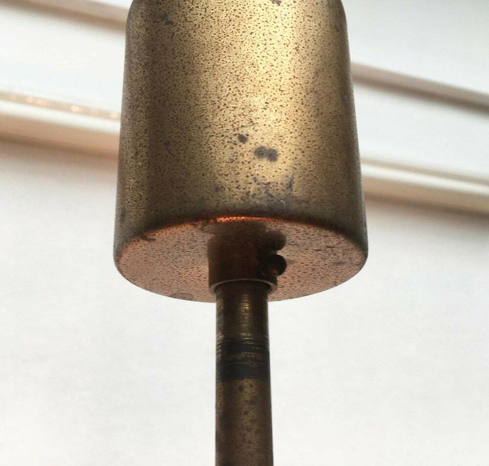 Atomic Brass Ceiling Suspension by Dorothee Becker for Cosack, 1970s.