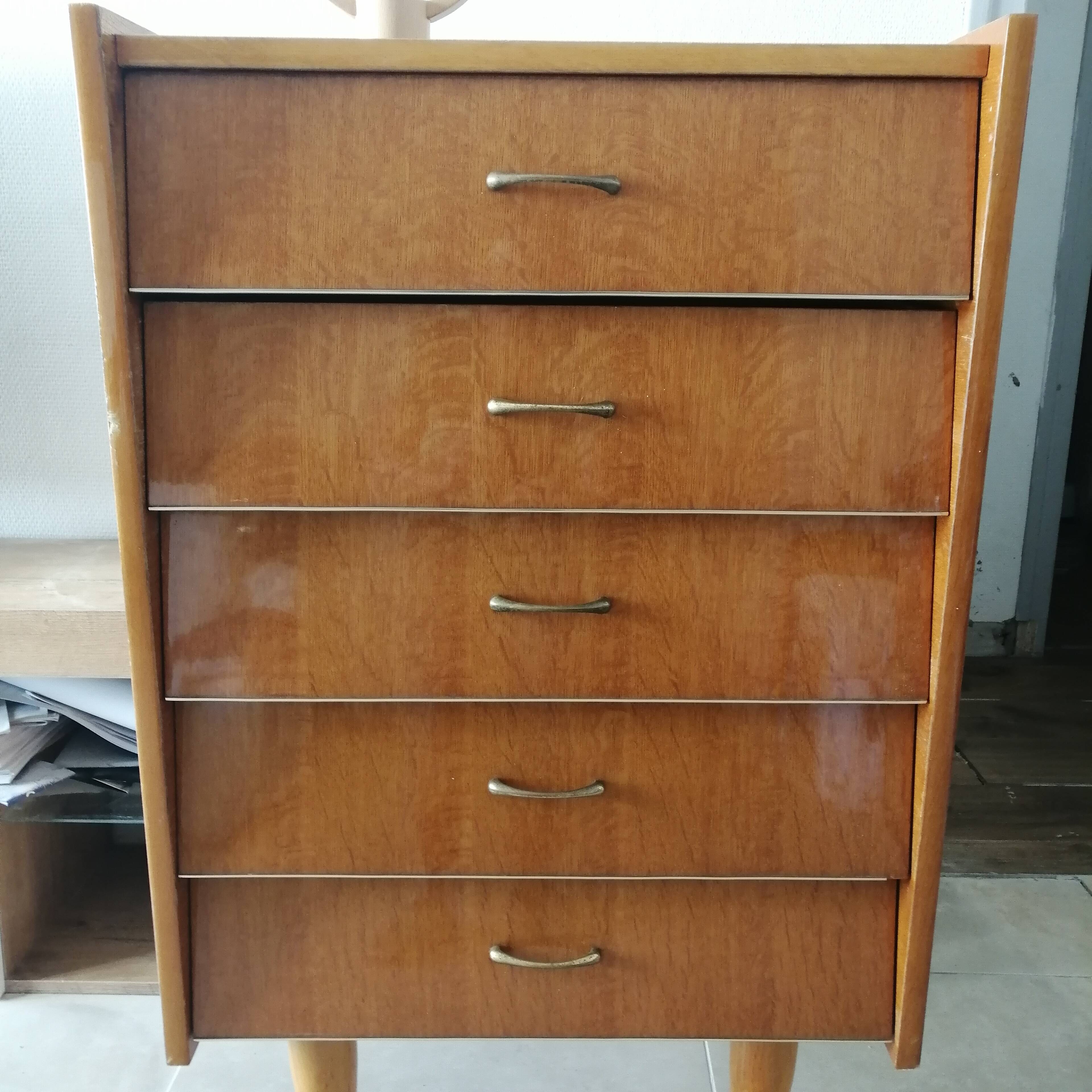 Chest of drawers / 60s chest of drawers
