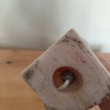 Old marble lamp base