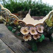 Jardinière in barbotine Art Nouveau