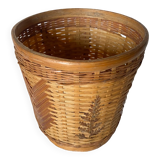 Wicker pot cover