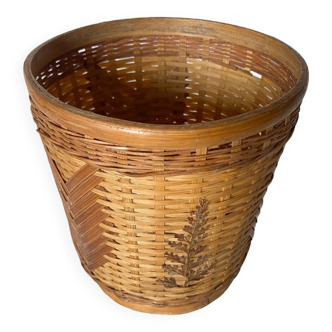 Wicker pot cover