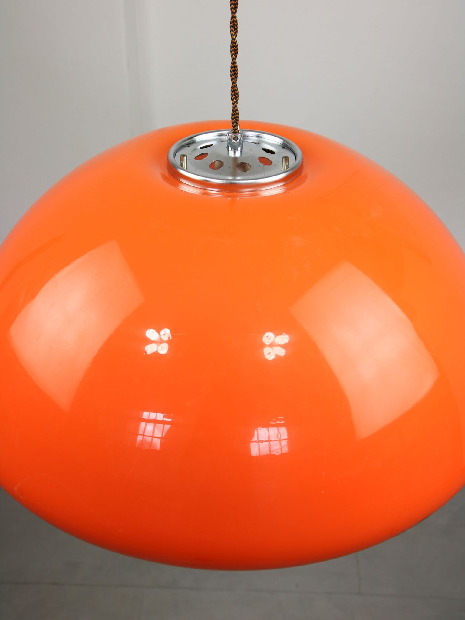 Lampe Cabras par Luigi Massoni pour Guzzini, années 1960