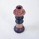 Ceramic candle holder, Italian design, 1960s, made in Italy