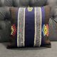 Black Wool Cushion Cover