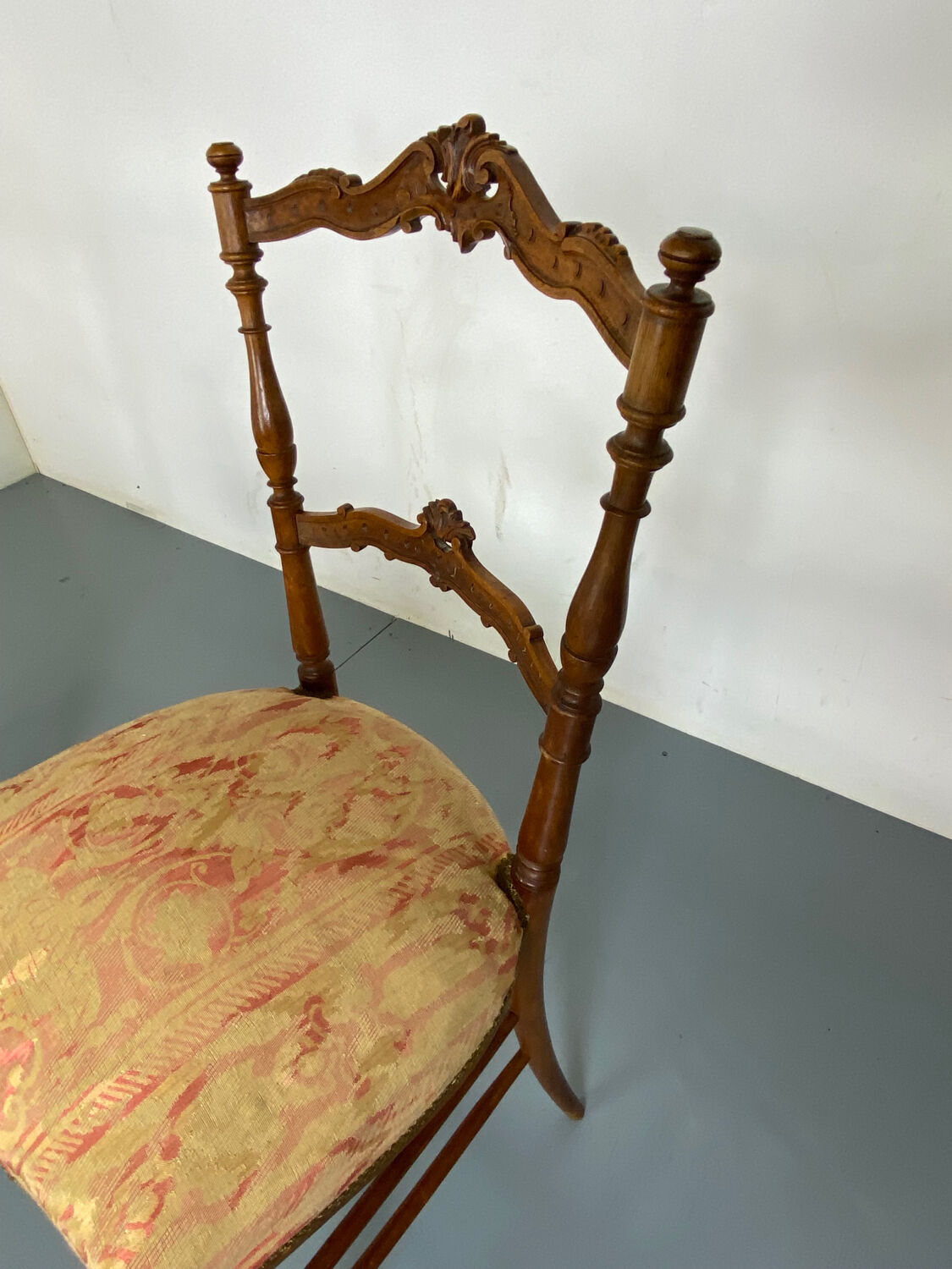 Chaises Antiques en Palissandre, France, 1890s, Set de 2