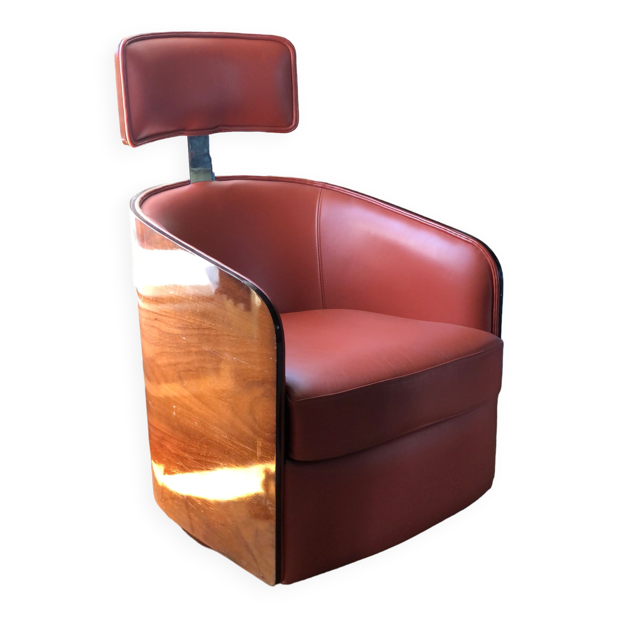 Fauteuil Coque d'Argentat - Bon état sur Selency