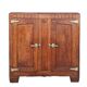 Butcher's buffet ice chest from the Art Deco period in oak