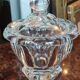 Old Baccarat crystal sugar bowl