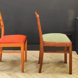 Four mid century chairs | vintage - set of 4 dining chairs