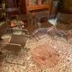 Pair of folding armchairs