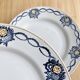 4 Terre de fer flat plates - Saint-Amand
