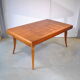 Extendable dining table circa 1950
