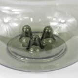 Vintage smoked ceiling lamp, raak