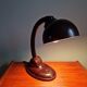 Brown Bakelite desk lamp, Eric Kirkman Cole, 1930s