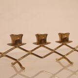 Scandinavian candlestick brass