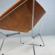 Pierre Paulin AP-14 cognac leather armchair for A. Polak, 1955