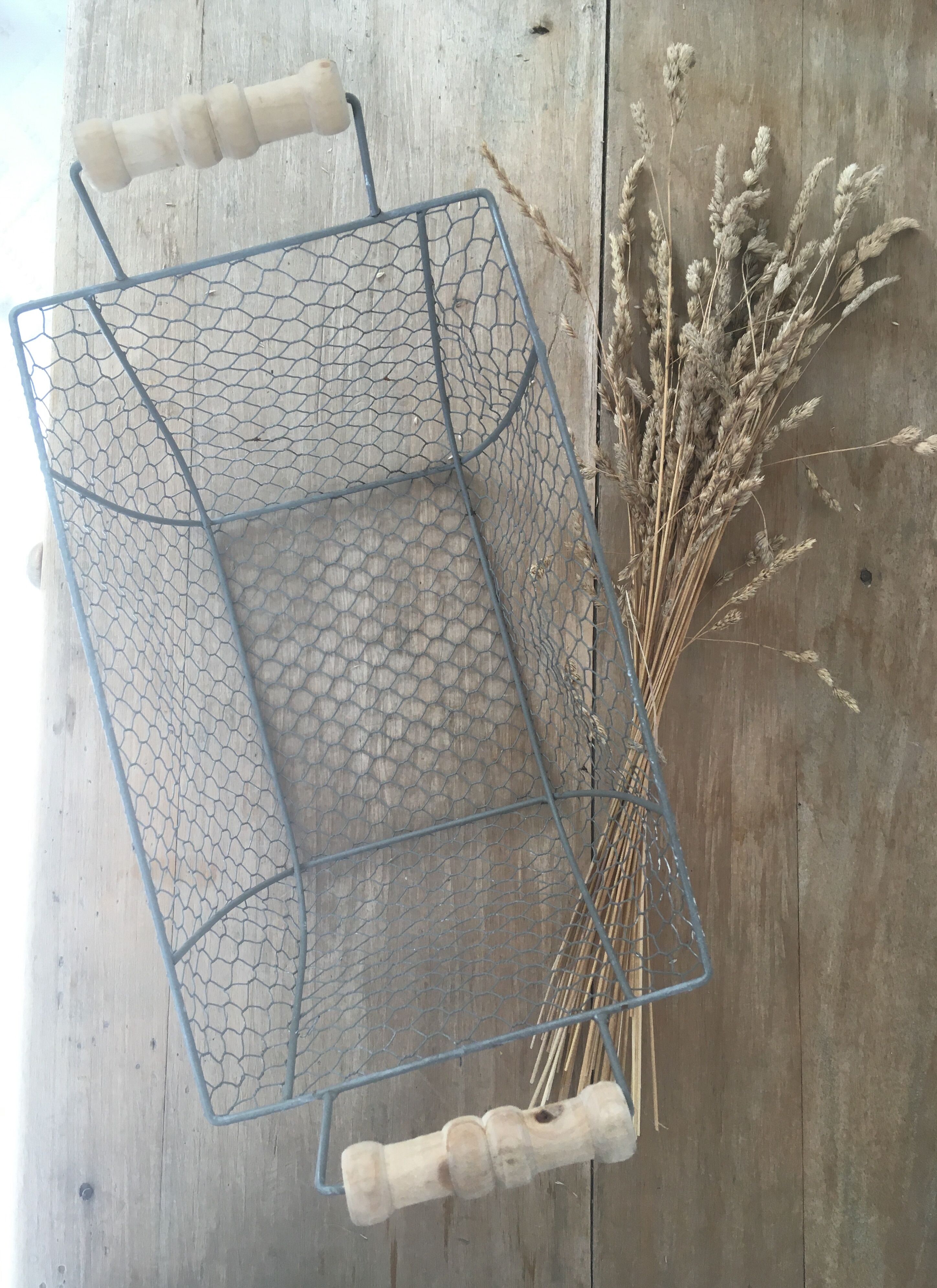 Panier de maraîcher en métal