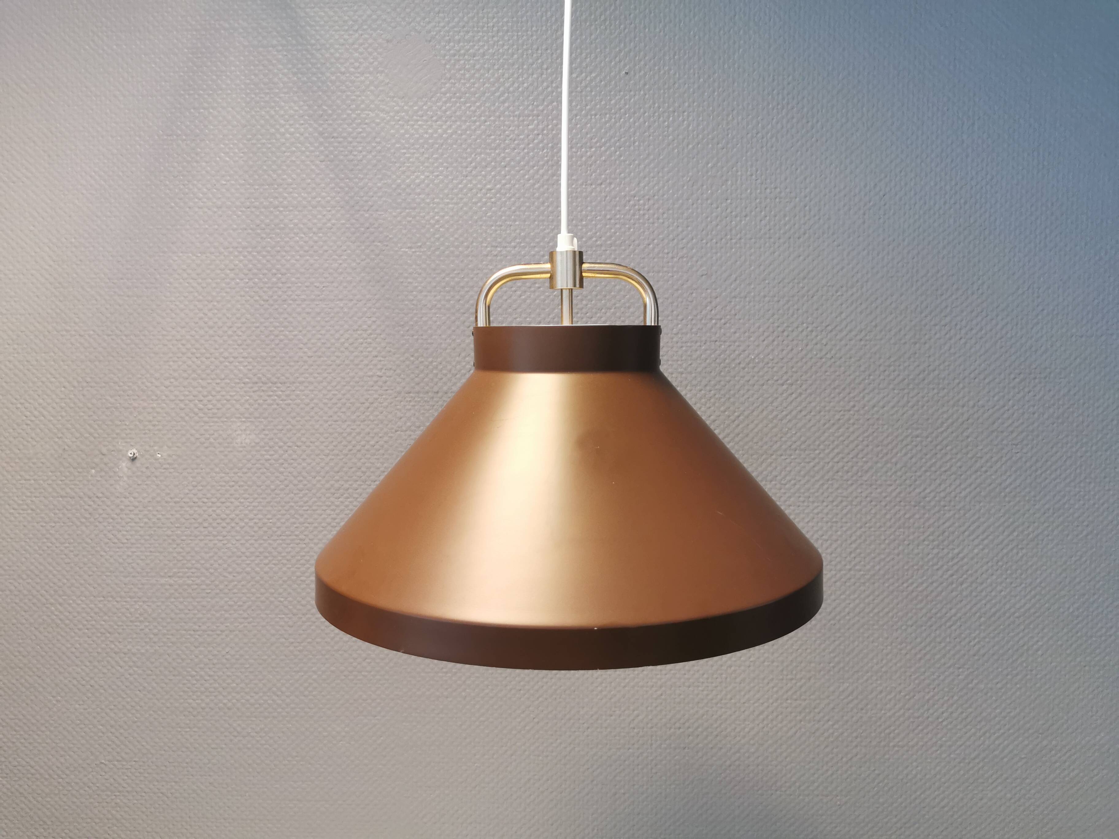 Danish hanging lamp designed by Jo Hammerborg for Fog & Mørup 1977, model Tarok.