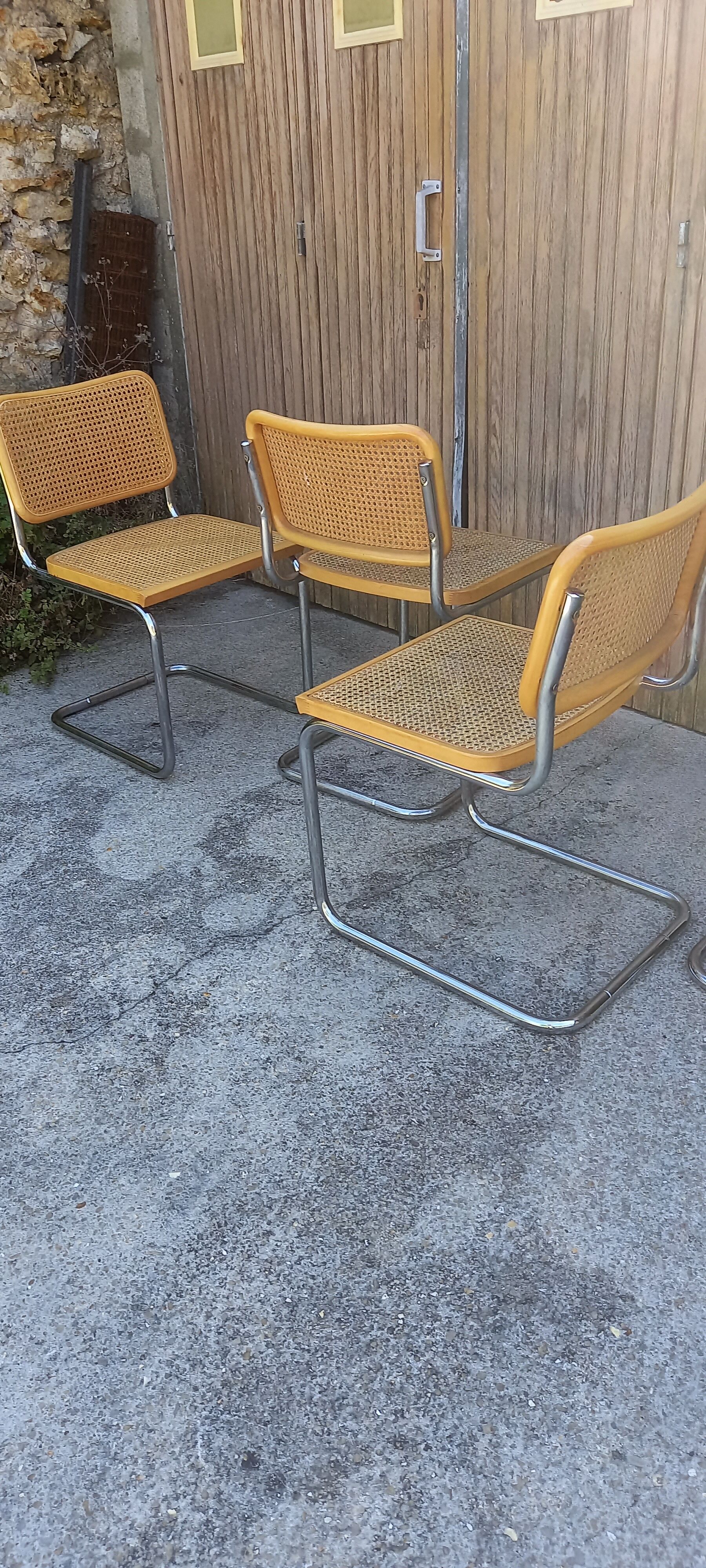 Chairs B32 by Marcel Breuer