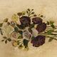 Art Deco gueridon with painted and gilded floral decoration, France – Circa 1920