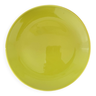 Set of 4 bright green dessert plates