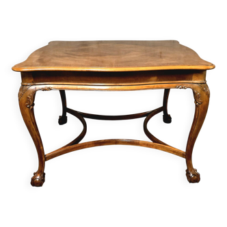 Coffee table - or game table in Regency / Louis XV style - 20th century