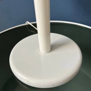 White Mid-Century Dijkstra mushroom table lamp