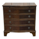 English mahogany commode from the 1950s.