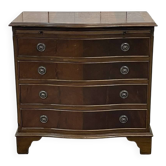 Commode anglaise en acajou des années 1950