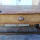 Cherry farmhouse table