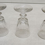 3 ancient porto glasses