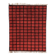 Brick – Moroccan Berber rug in wool