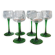 Antique engraved glasses