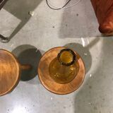 Vase vintage jaune