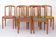 6 of 12 Carl Ekström Chairs – Swedish Mid-Century Modern, Teak Dining Chair