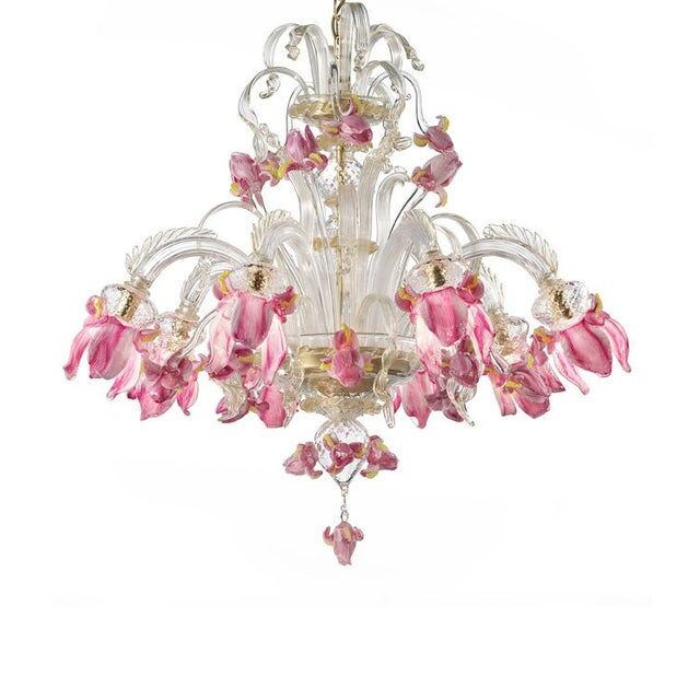 Venetian Murano glass chandelier