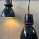 2x lampes industrielles XXL – émaillées