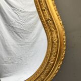 C19th large gilt mirror