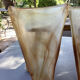 2 appliques verre soufflé Murano
