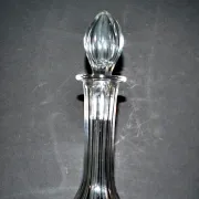 Cut crystal wine carafe Saint-Louis model VIC Massenet 1930 H34cm