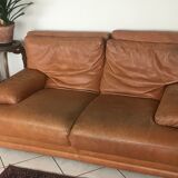 Roche-Bobois leather sofa
