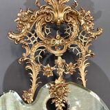 Bronze table mirror late nineteenth