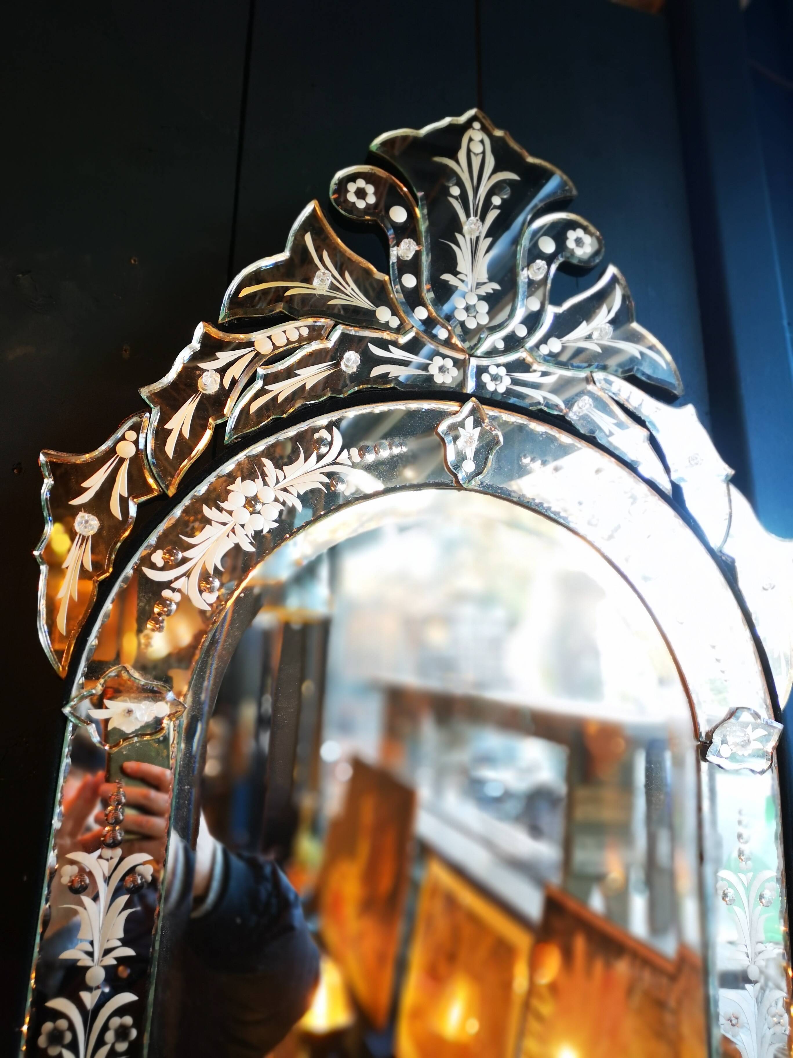 Miroir vénitien 55x105cm